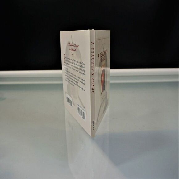 A Teachers Heart: Thank you for Being My Teacher 1998 Barbour Hardcover - Picture 2 of 7